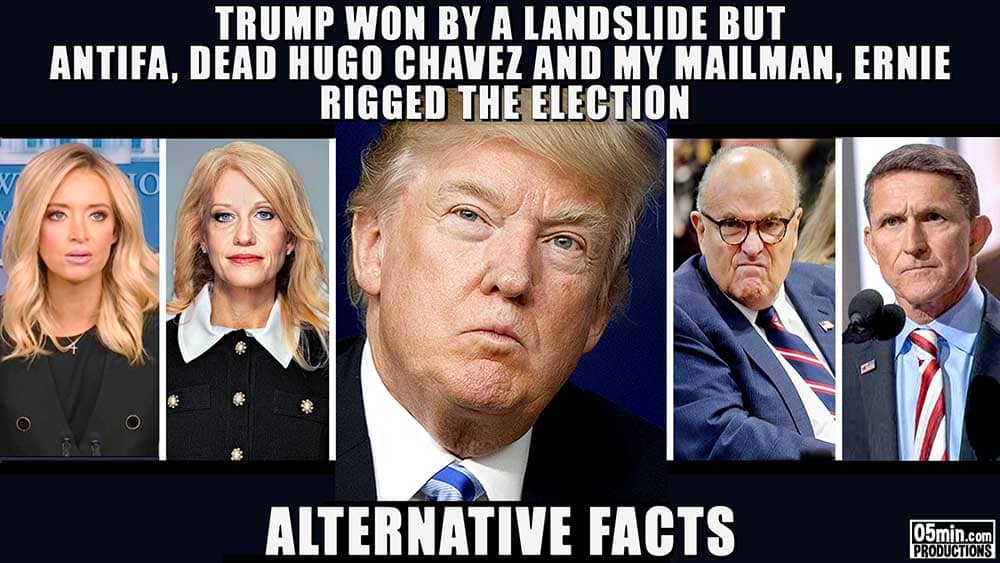 05min Meme Trump Meme Alternative Facts Rudy Giuliani Kellyanne Conway Kayleigh McEnany Michael Flynn