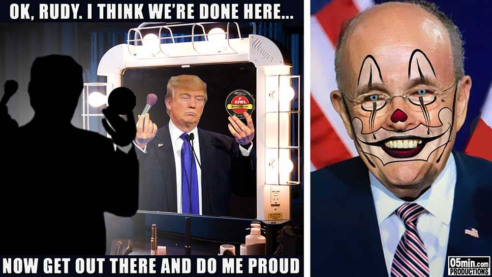 05min Meme Trump Meme Rudy Giuliani Clown